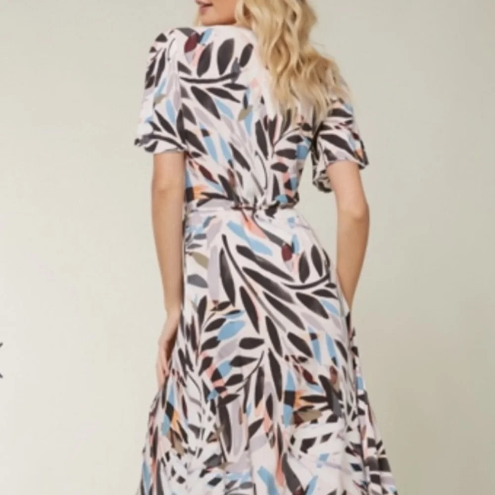 O’Neill🏝️ Carina Wrap Dress NWT! Size XS Hi LO - Picture 10 of 12